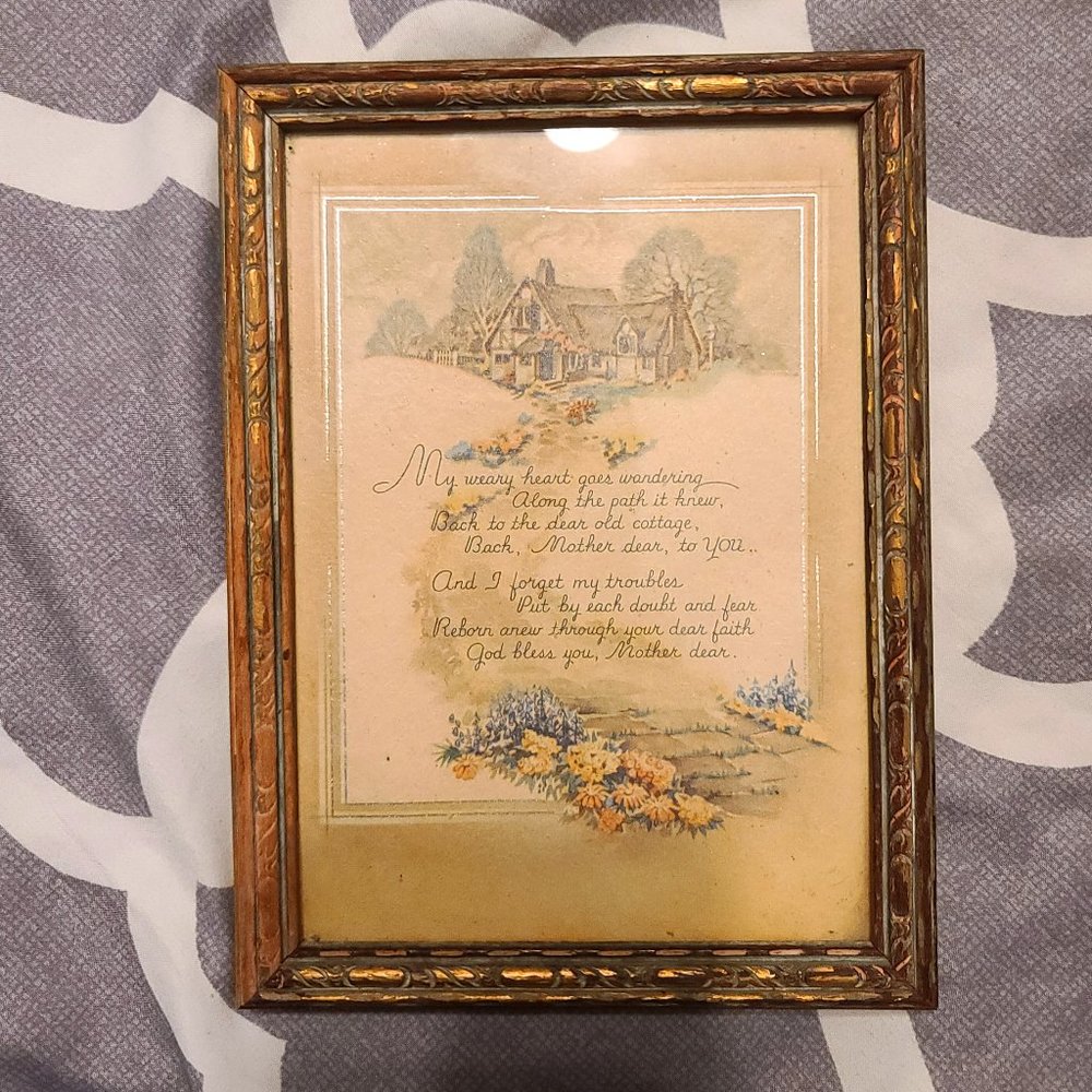 ** 4 for $12  ** Mother Poem Print